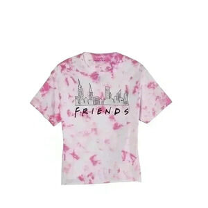 Junior's Short Sleeve Friends Graphic T-Shirt